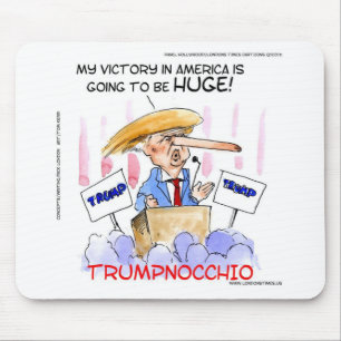 Tapis De Souris Trumpnocchio Drôle Donald Trump Articles
