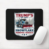 Tapis De Souris Trumps Snowflake Service de suppression Funny Trum (Avec souris)