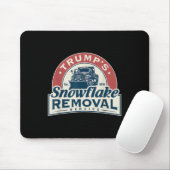 Tapis De Souris Trumps Snowflake Service de suppression Funny Trum (Avec souris)