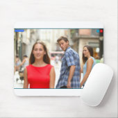 Tapis De Souris TRVMP Custom Meme Mousepad (Avec souris)