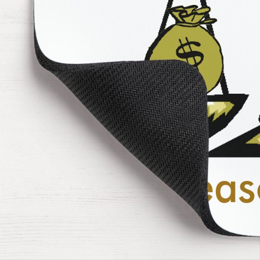 Tapis De Souris tshirtscale, doute raisonnable, pour un (Coin)