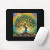 Tapis De Souris Tu Bishvat Happy New Year For Trees (Avec souris)