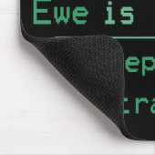 TAPIS DE SOURIS TU ES EWE (Coin)
