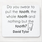 Tapis De Souris Tu jure ? (Devant)