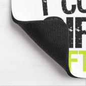 Tapis De Souris Tu ne me fais pas peur J'Entraîne Filles Softball (Coin)