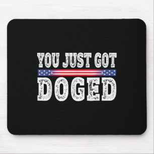 Tapis De Souris Tu Viens De Devenir Dogue Drôle D.o.g.e Dept Of Go