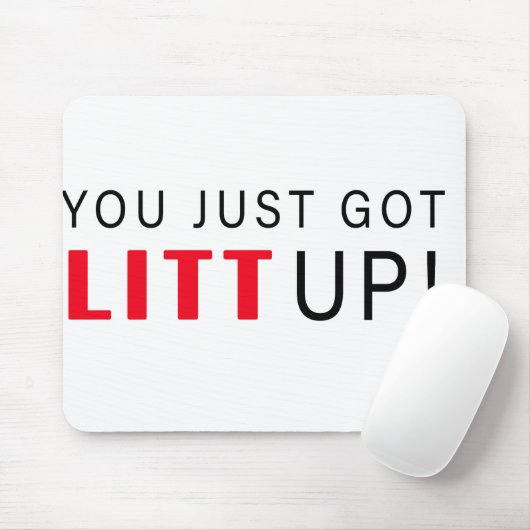 Tapis De Souris Tu Viens De T'Élever. (Avec souris)