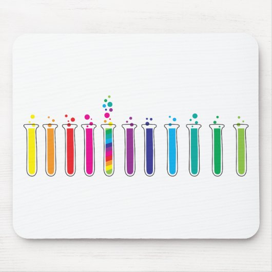 Tapis De Souris Tubes à essai (Devant)