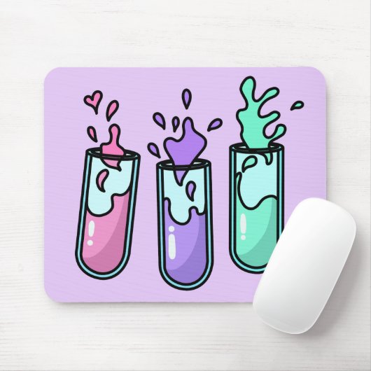 Tapis De Souris Tubes de test de turbulence (Avec souris)