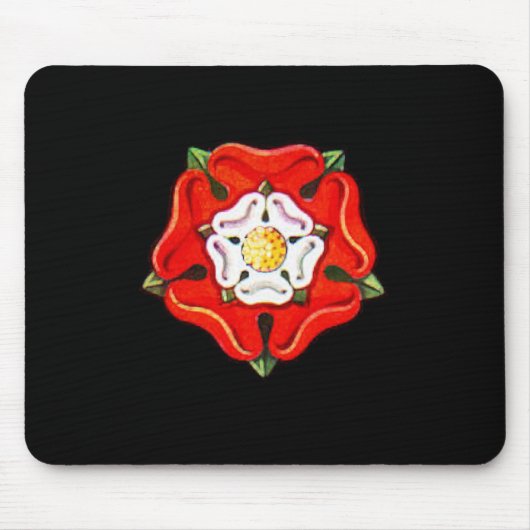 Tapis De Souris Tudor simple s'est levé (Devant)