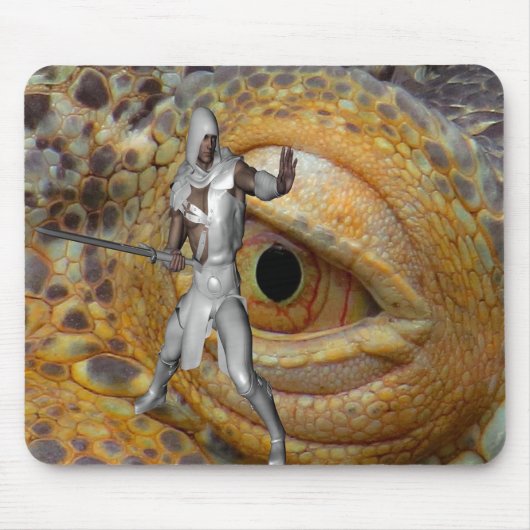 Tapis De Souris Tueur de dragon (Devant)
