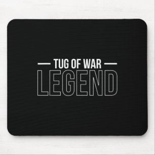 Tapis De Souris Tug De La Légende De Guerre Tug De La Corde De Gue