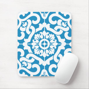 Tapis De Souris Tuiles bleues portugaises 1