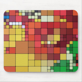 Tapis De Souris Tuiles colorées