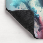 Tapis De Souris Tulipe Abstraite Aux Nuages Fumés (Coin)