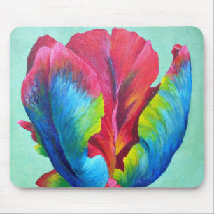 Tapis De Souris Tulipe arc-en-ciel de souris #2