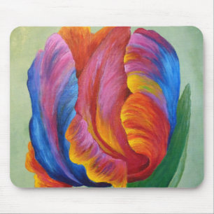 Tapis De Souris Tulipe arc-en-ciel de souris n° 3