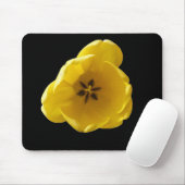 Tapis De Souris Tulipe jaune Mousepad (Avec souris)