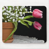 Tapis De Souris Tulipe rose (Devant)
