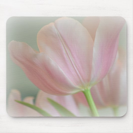 Tapis De Souris Tulipe rose de sucrerie (Devant)