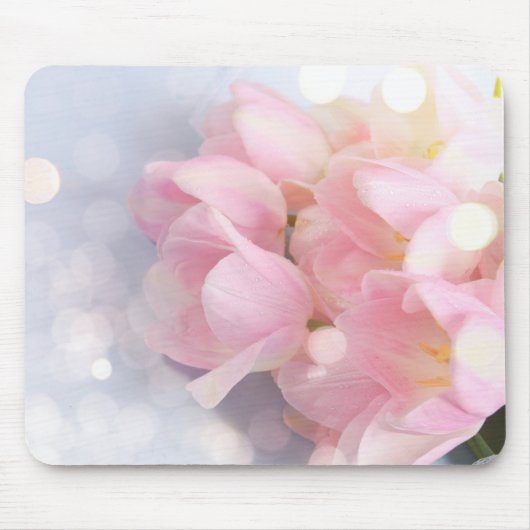 Tapis De Souris Tulipe rose Pad (Devant)