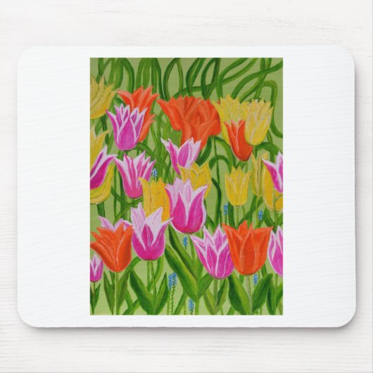 Tapis De Souris Tulipes (Devant)