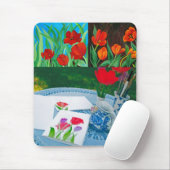 Tapis De Souris tulipes (Avec souris)
