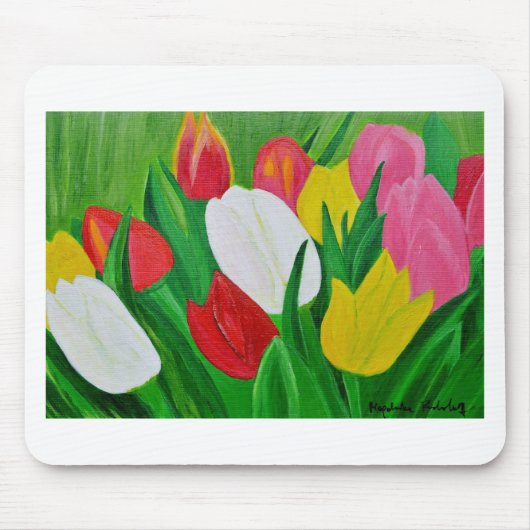 Tapis De Souris Tulipes 2a (Devant)