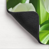 Tapis De Souris Tulipes blanches (Coin)