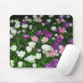 Tapis De Souris Tulipes colorées (Avec souris)