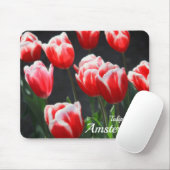 Tapis De Souris Tulipes d'Amsterdam (Avec souris)