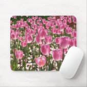 Tapis De Souris Tulipes de Canberra (Avec souris)