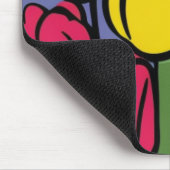 Tapis De Souris Tulipes de printemps (Coin)