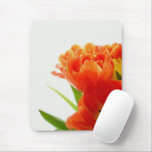Tapis de souris Tulipes Orange (Avec souris)