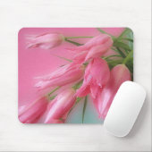 Tapis De Souris Tulipes roses (Avec souris)