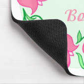 Tapis De Souris Tulipes roses Boss (Coin)
