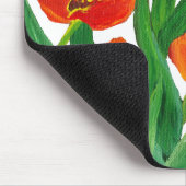 Tapis De Souris Tulipes rouges (Coin)