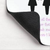 Tapis De Souris Tumulte et différends (Coin)