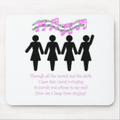 Tapis De Souris Tumulte et différends (Devant)