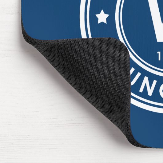 Tapis De Souris Tungstène Élément bleu Souris (Coin)