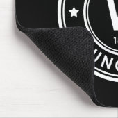 Tapis De Souris Tungstène Élément noir Souris (Coin)