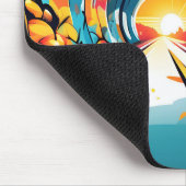 Tapis De Souris Tunnel Avec Graffiti Art (Coin)