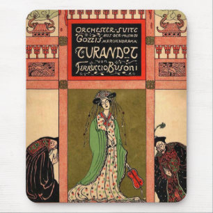 Tapis De Souris Turandot, Opéra de Puccini