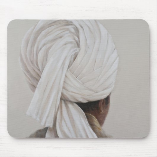 Tapis De Souris Turban blanc 2014 (Devant)
