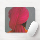 Tapis De Souris Turban rose (Avec souris)