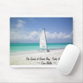 Tapis De Souris Turks & Caicos Mousepad Le sable à Grace Bay (Avec souris)