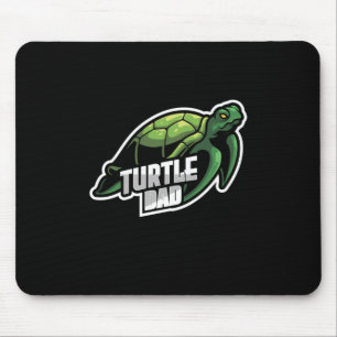 Tapis De Souris Turlte Lover Papa de la tortue