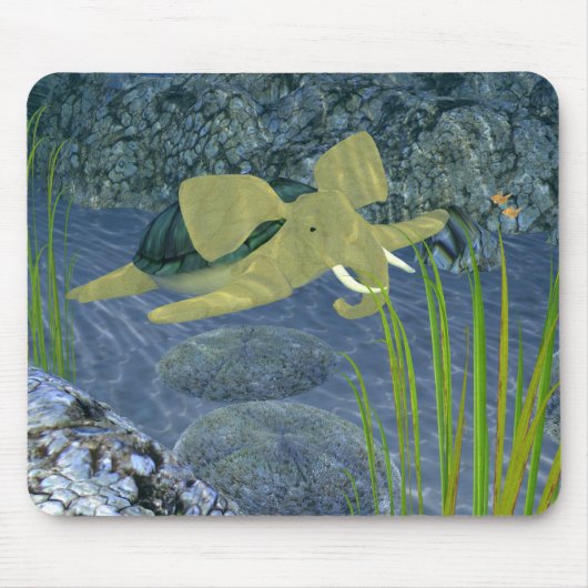 Tapis De Souris Turphant de natation (Devant)
