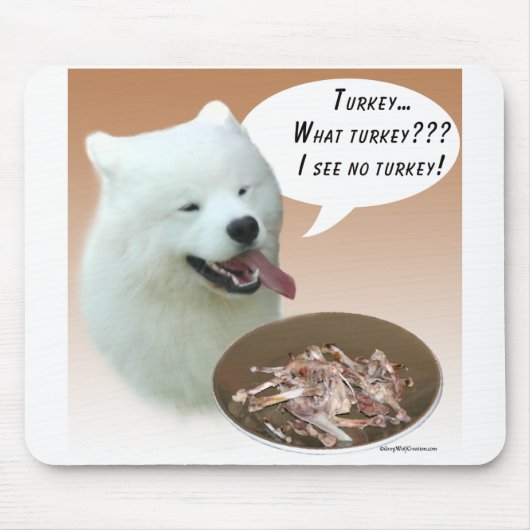 Tapis De Souris Turquie Samoyée (Devant)