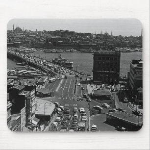 Tapis De Souris Turquie vintage Istanbul Karakoy pont Galata
